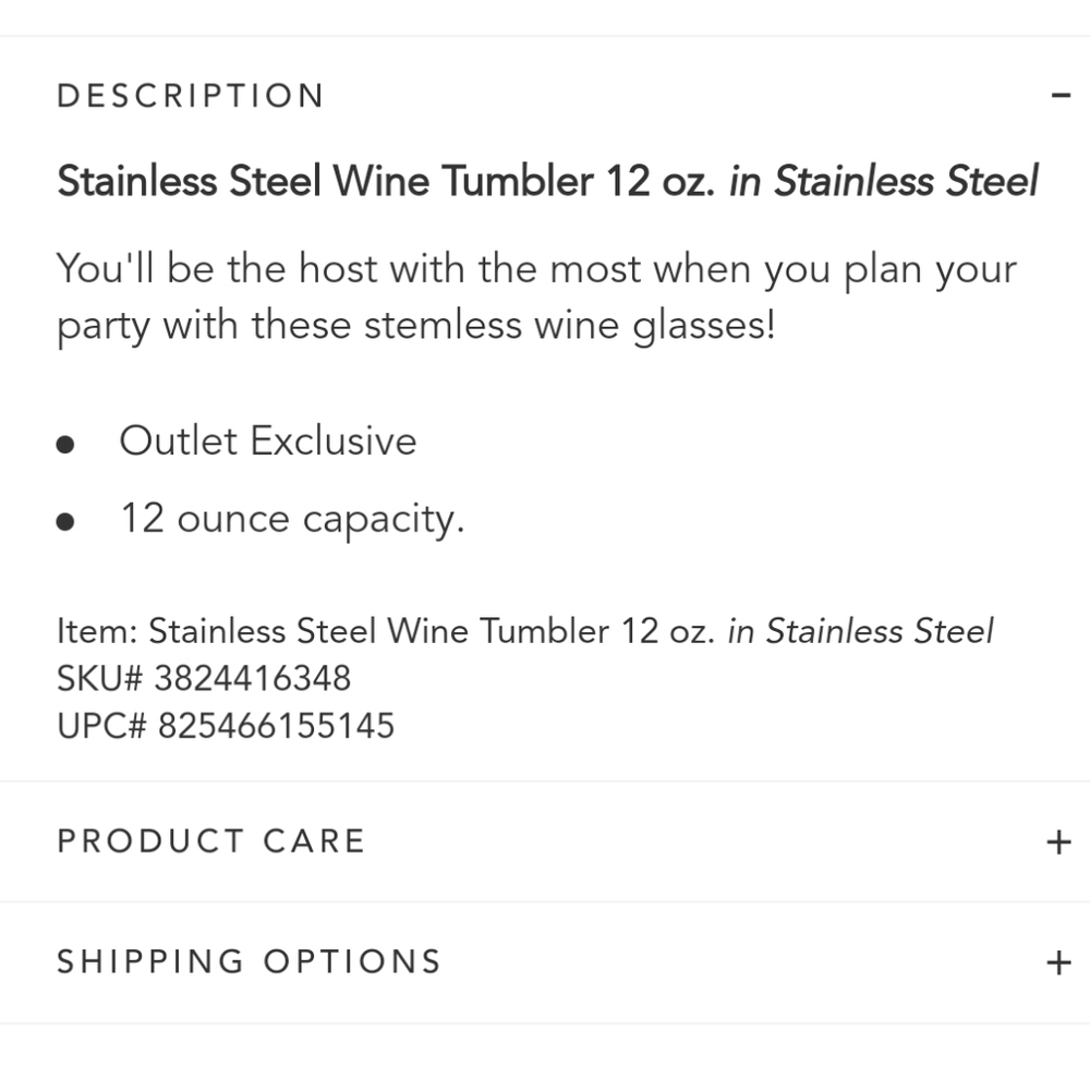 Vera Bradley Stainless Steel Wine Tumbler NWT - Picture 8 of 9